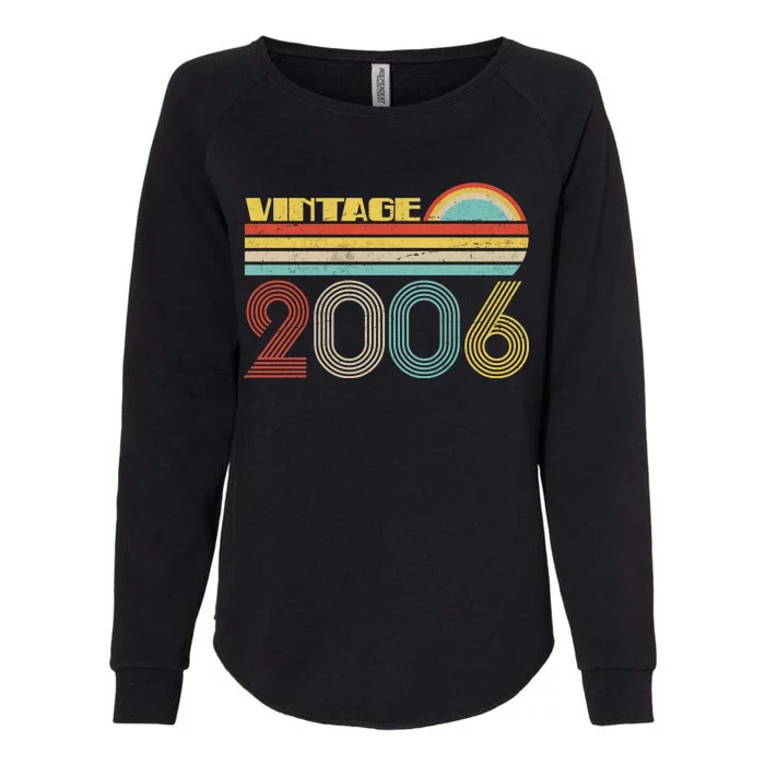 Thirteen Years Old Vintage 2006 13th Birthday Womens California Wash Sweatshirt