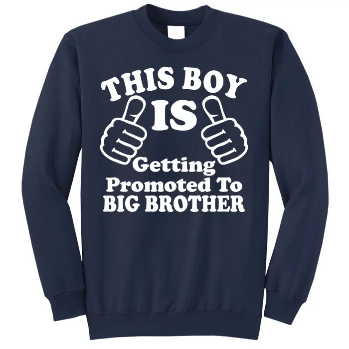 This Boy is Getting Promoted To Big Brother Sweatshirt