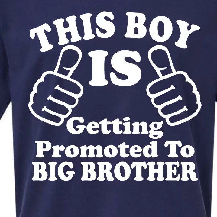 This Boy is Getting Promoted To Big Brother Sueded Cloud Jersey T-Shirt