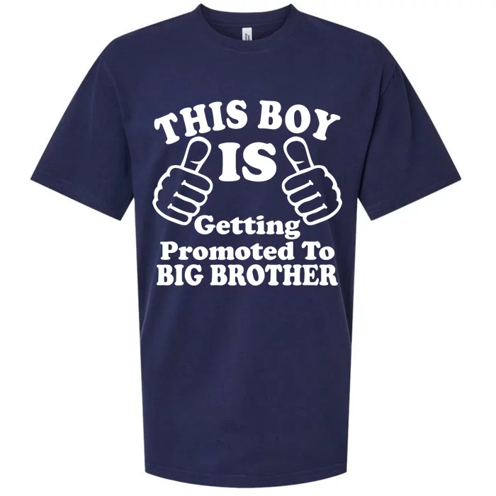 This Boy is Getting Promoted To Big Brother Sueded Cloud Jersey T-Shirt