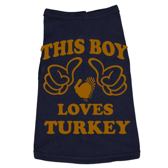 This Boy Loves Turkey Doggie Tank