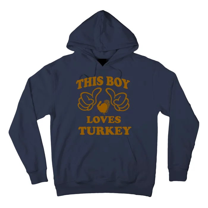 This Boy Loves Turkey Hoodie