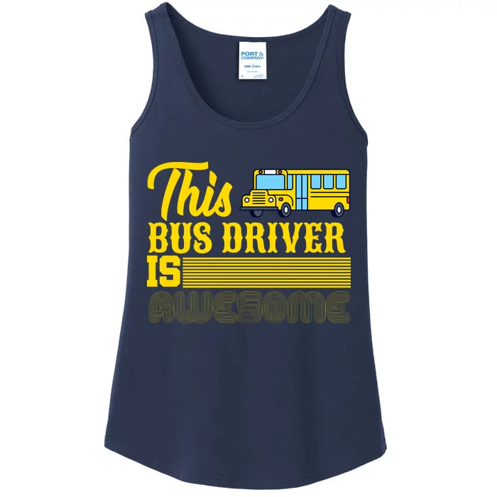 This Bus Driver Is Awesome Ladies Essential Tank