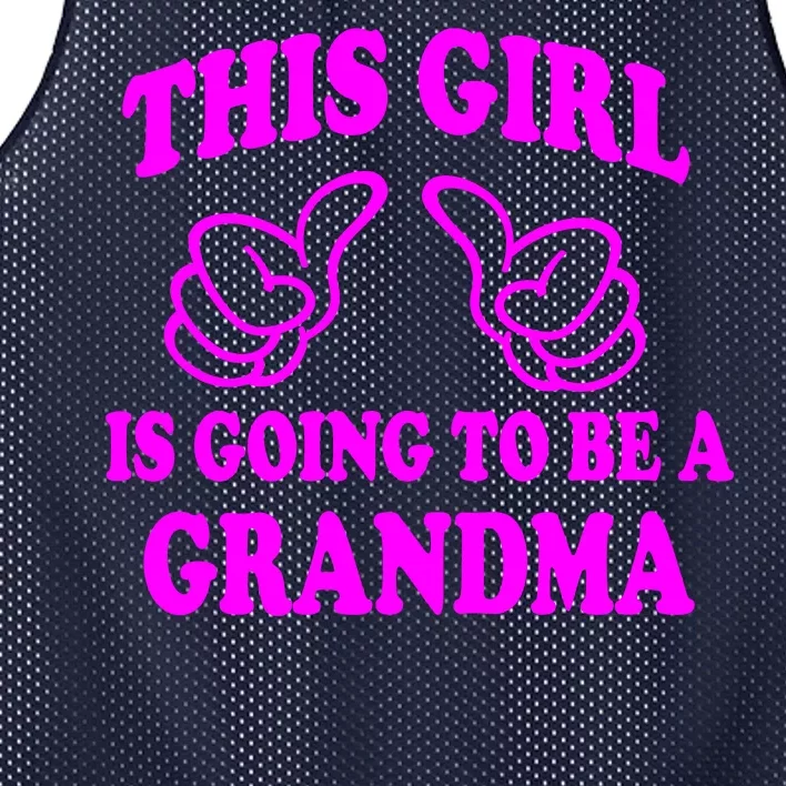 This Girl Is Going To Be A Grandma Mesh Reversible Basketball Jersey Tank