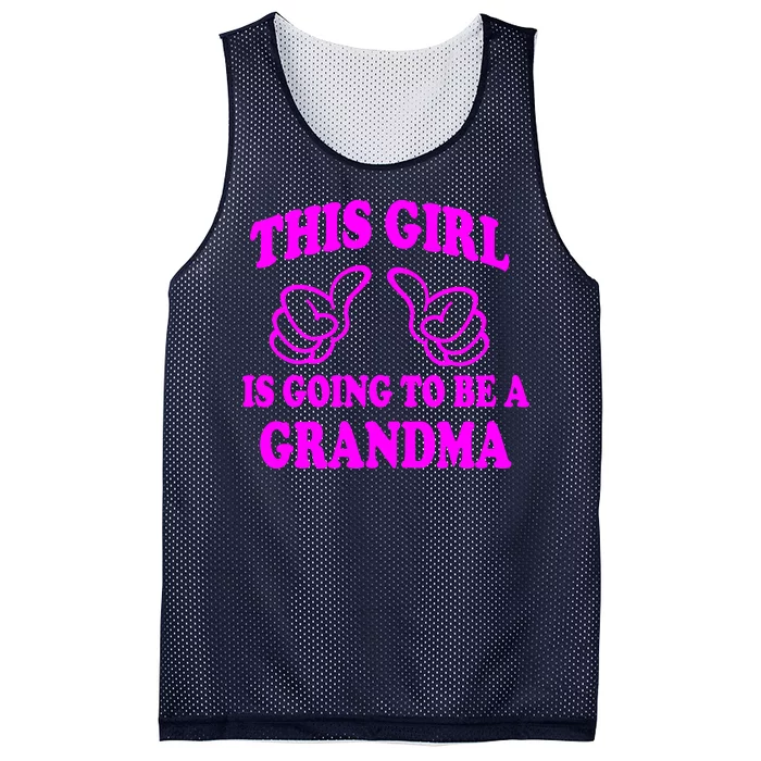 This Girl Is Going To Be A Grandma Mesh Reversible Basketball Jersey Tank