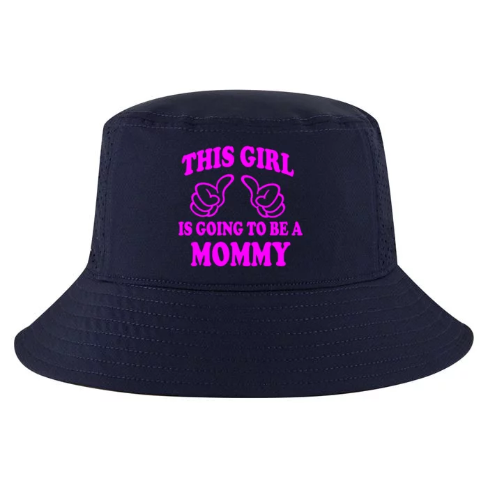 This Girl Is Going To Be A Mommy Cool Comfort Performance Bucket Hat