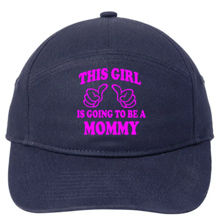 This Girl Is Going To Be A Mommy 7-Panel Snapback Hat