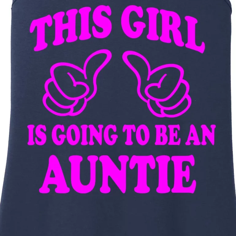 This Girl Is Going To Be An Auntie Ladies Essential Tank