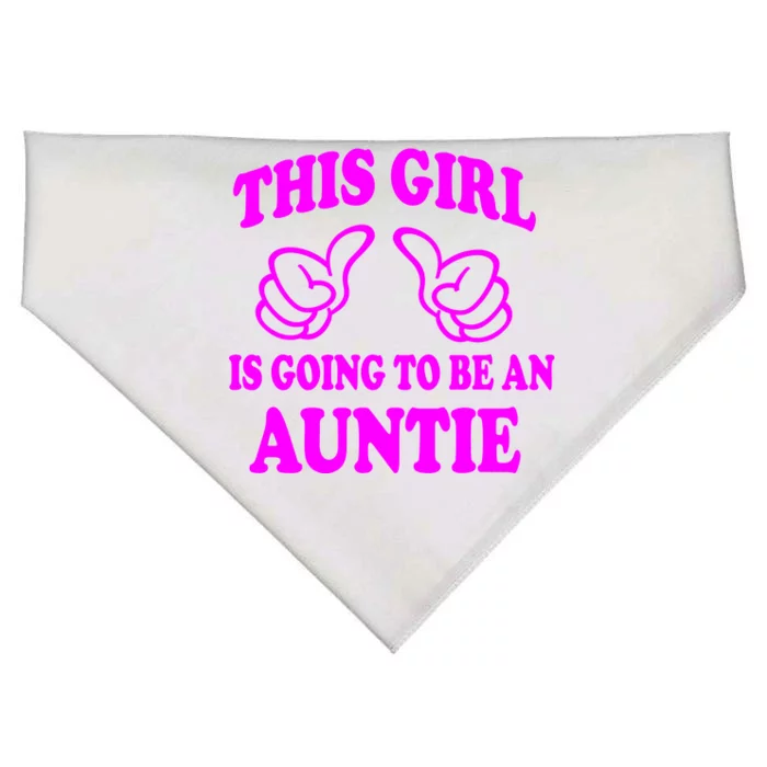 This Girl Is Going To Be An Auntie USA-Made Doggie Bandana