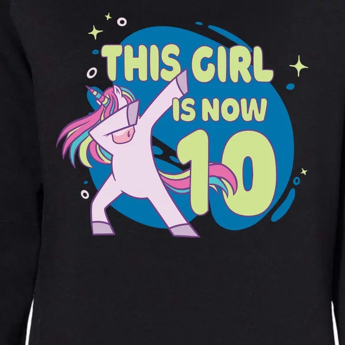 This Girl Is Now 10 Years Old Womens California Wash Sweatshirt