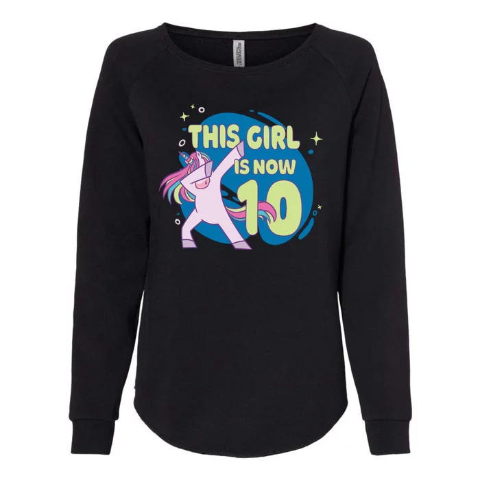 This Girl Is Now 10 Years Old Womens California Wash Sweatshirt