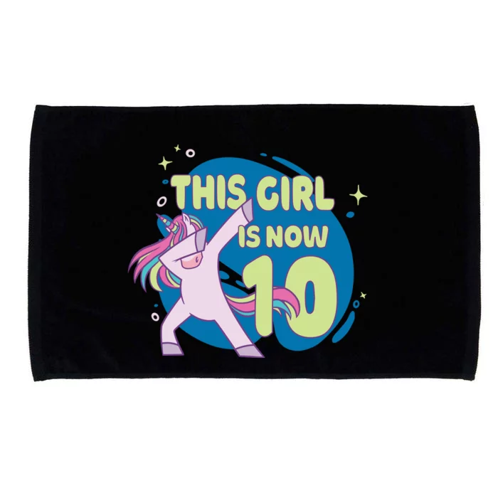 This Girl Is Now 10 Years Old Microfiber Hand Towel