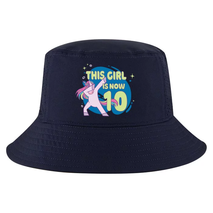 This Girl Is Now 10 Years Old Cool Comfort Performance Bucket Hat