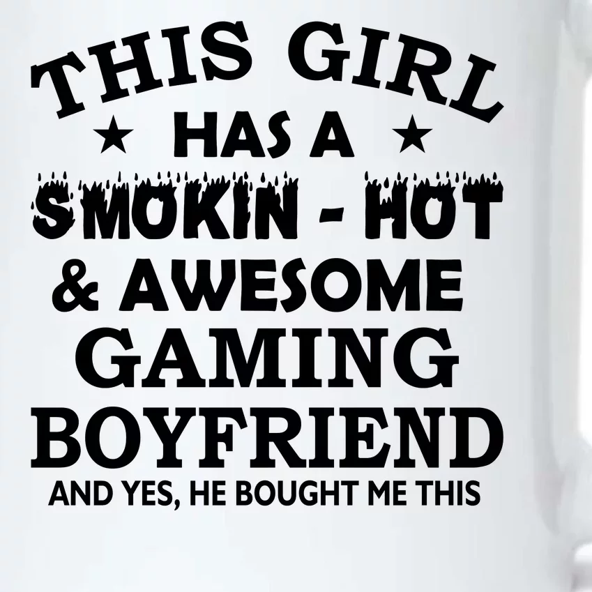 This Girl Is Taken By Smokin Hot Awesome Gaming Boyfriend Black Color Changing Mug