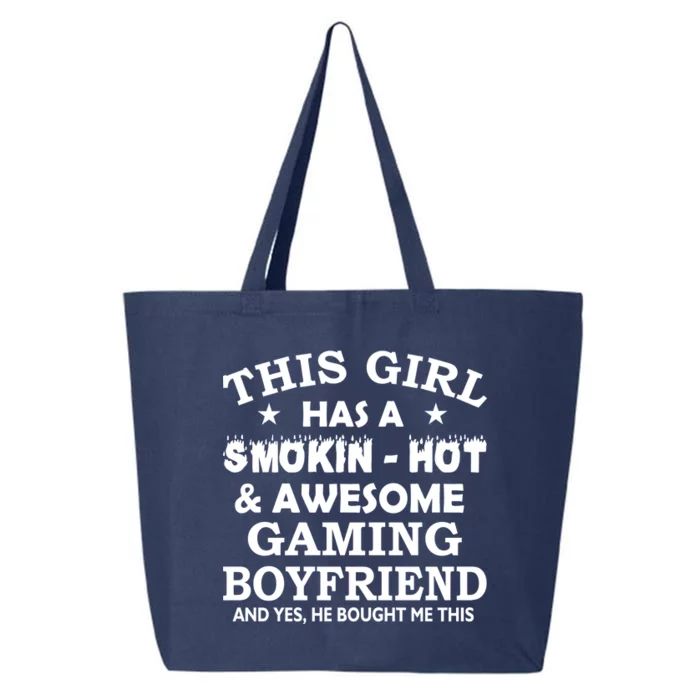 This Girl Is Taken By Smokin Hot Awesome Gaming Boyfriend 25L Jumbo Tote