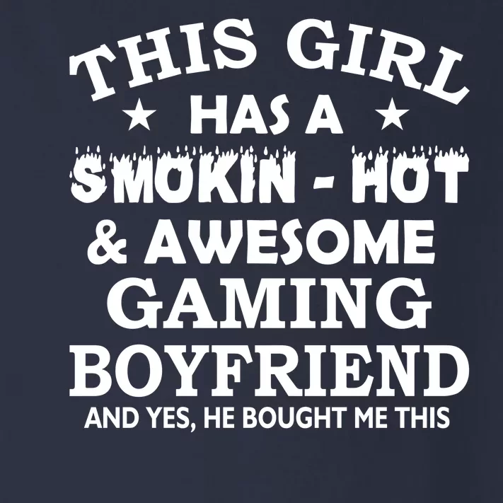 This Girl Is Taken By Smokin Hot Awesome Gaming Boyfriend Toddler Long Sleeve Shirt