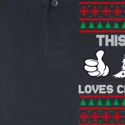 This Girl Loves Christmas Ugly Christmas Softstyle Adult Sport Polo