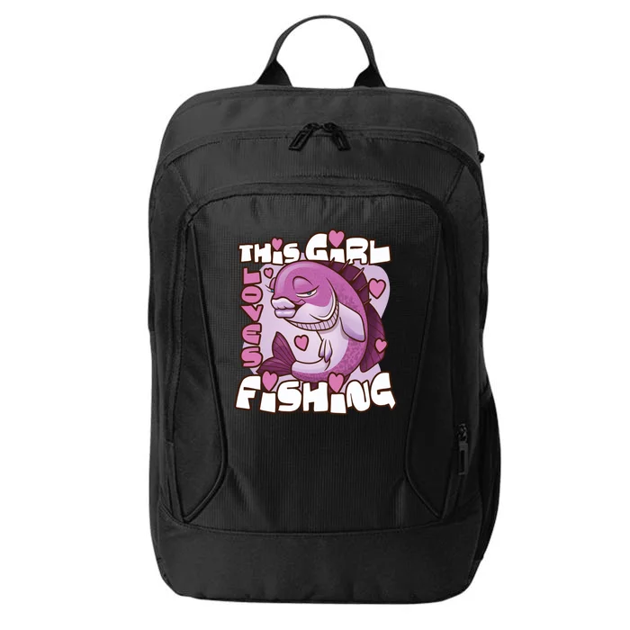 This Girl Loves Fishing City Backpack