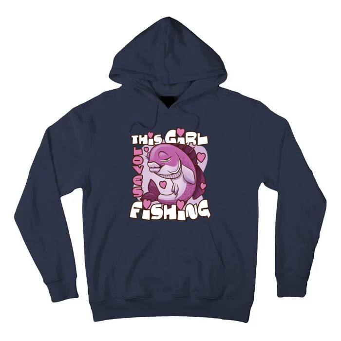 This Girl Loves Fishing Tall Hoodie