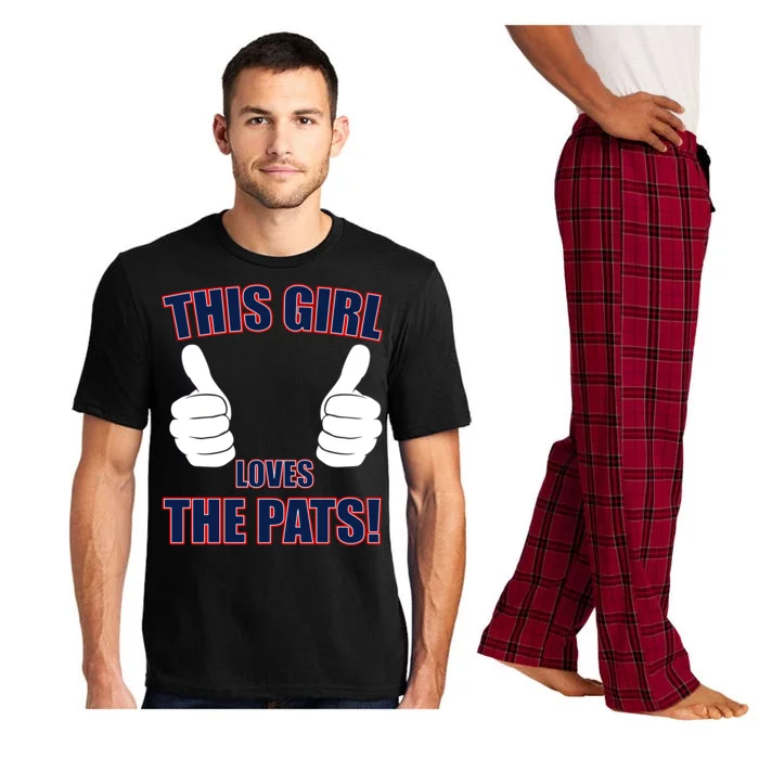 This Girl Loves The Pats Pajama Set