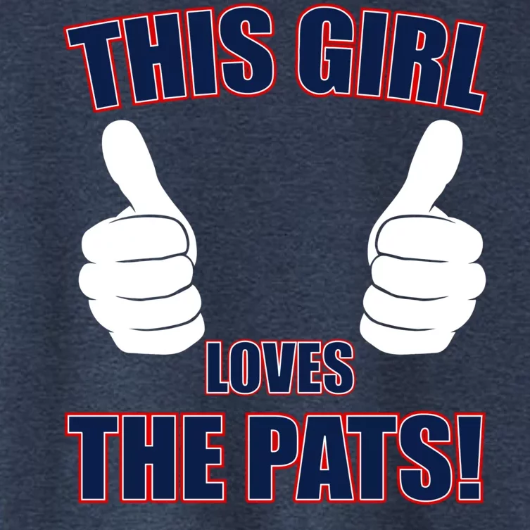 This Girl Loves The Pats Women's Crop Top Tee