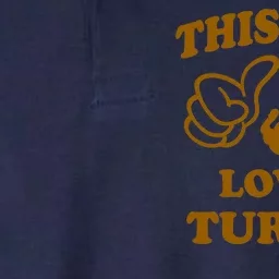 This Girl Loves Turkey Softstyle Adult Sport Polo