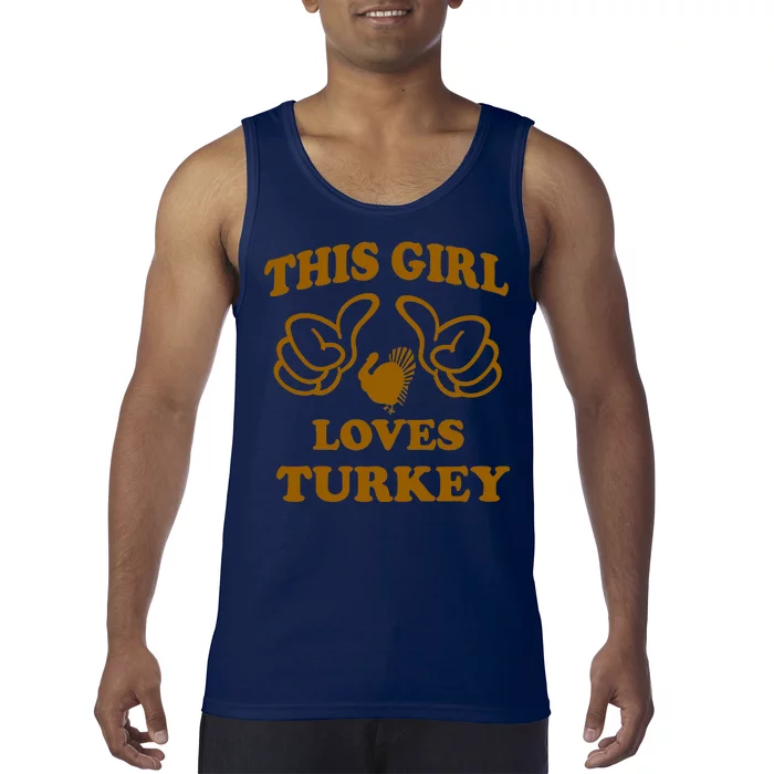 This Girl Loves Turkey Tank Top