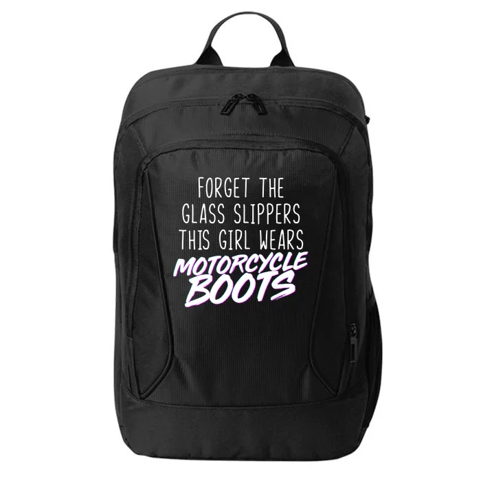 This Girl Wears Motorcycle Boots City Backpack