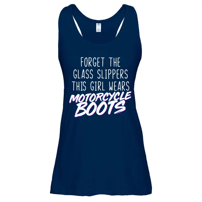 This Girl Wears Motorcycle Boots Ladies Essential Flowy Tank