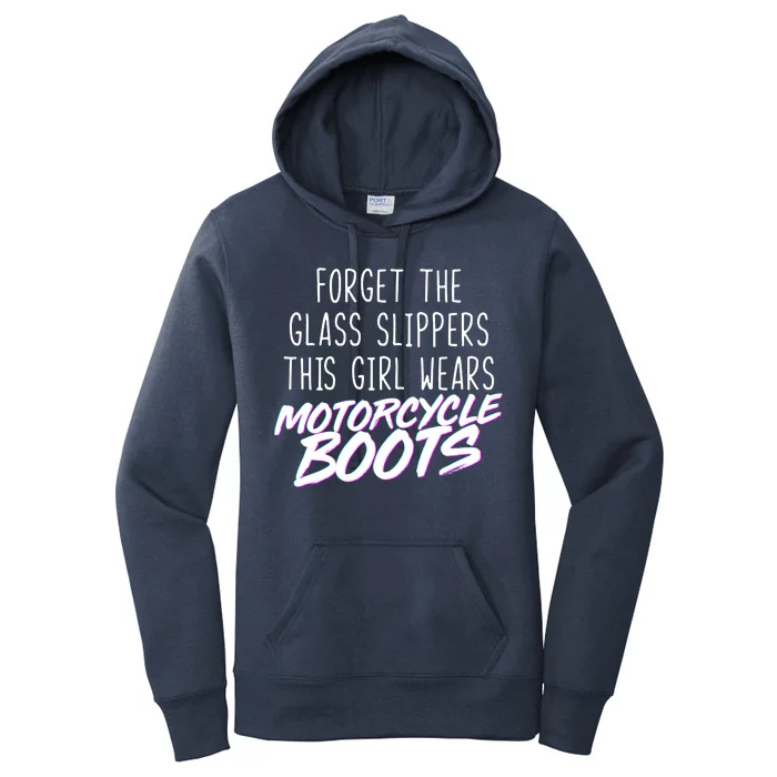 This Girl Wears Motorcycle Boots Women's Pullover Hoodie