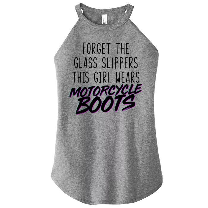 This Girl Wears Motorcycle Boots Women’s Perfect Tri Rocker Tank