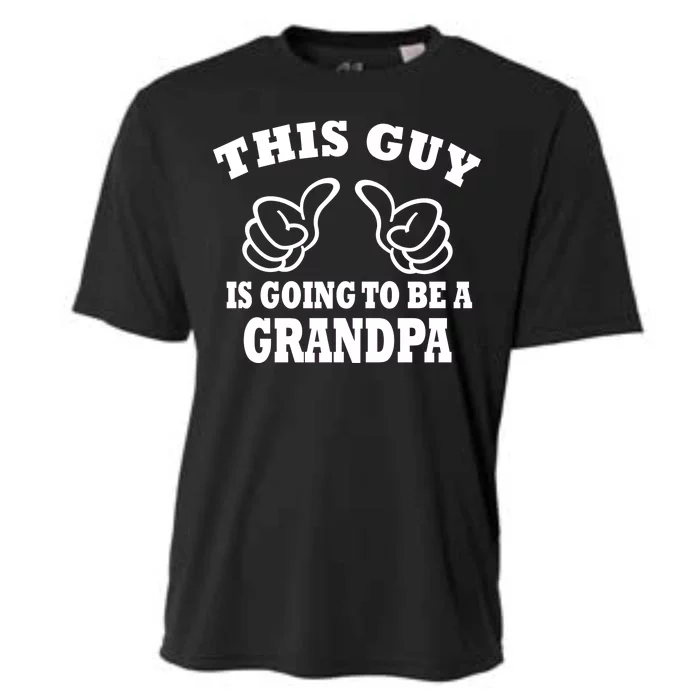 This Guy Is Going To Be A Grandpa Cooling Performance Crew T-Shirt