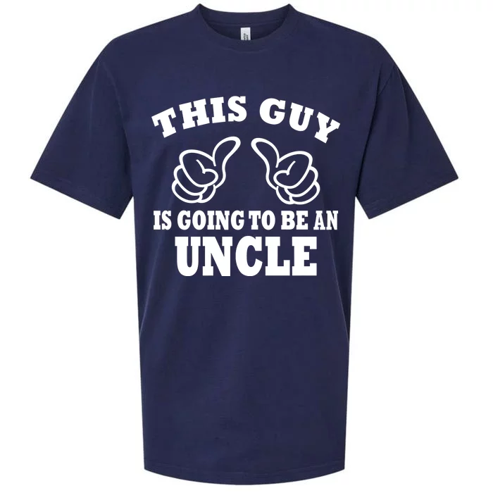 This Guy Is Going To Be An Uncle Sueded Cloud Jersey T-Shirt