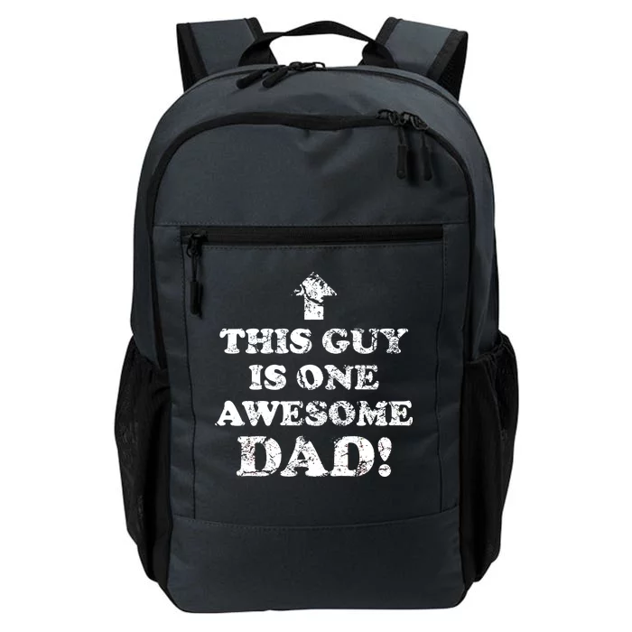 This Guy is One Awesome Dad Distressed Daily Commute Backpack