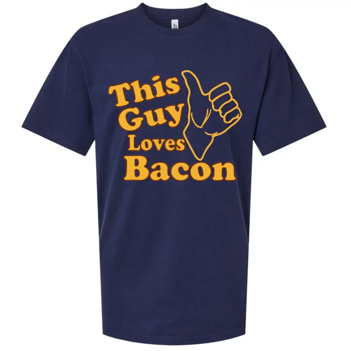 This Guy Loves Bacon Sueded Cloud Jersey T-Shirt