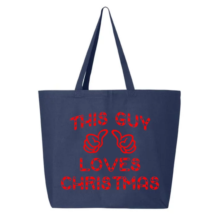 This Guy Loves Christmas 25L Jumbo Tote