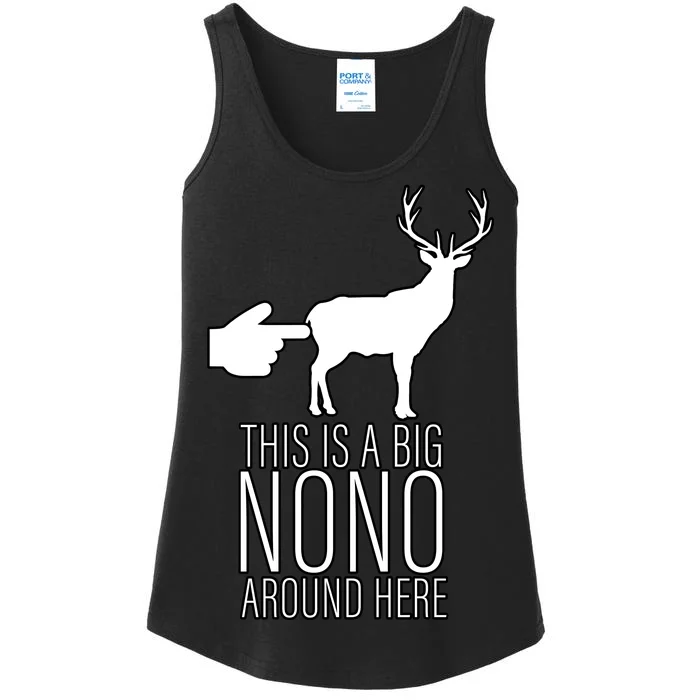 This Is A Big NO NO Don't Touch The Animals Ladies Essential Tank