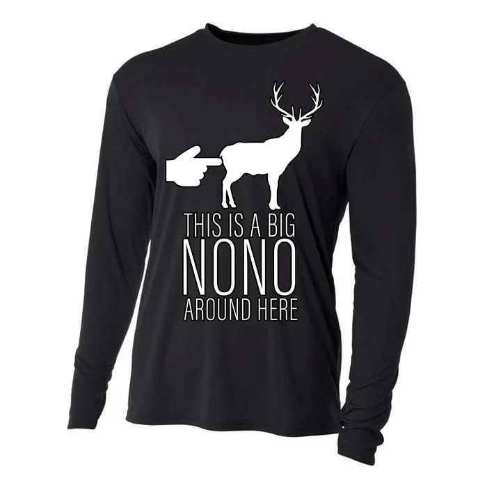 This Is A Big NO NO Don't Touch The Animals Cooling Performance Long Sleeve Crew