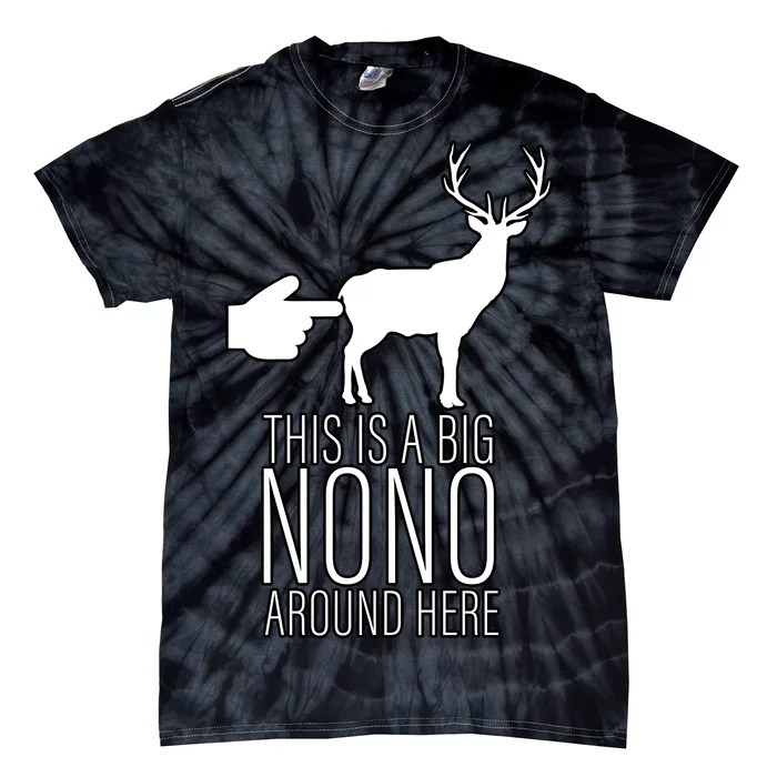 This Is A Big NO NO Don't Touch The Animals Tie-Dye T-Shirt