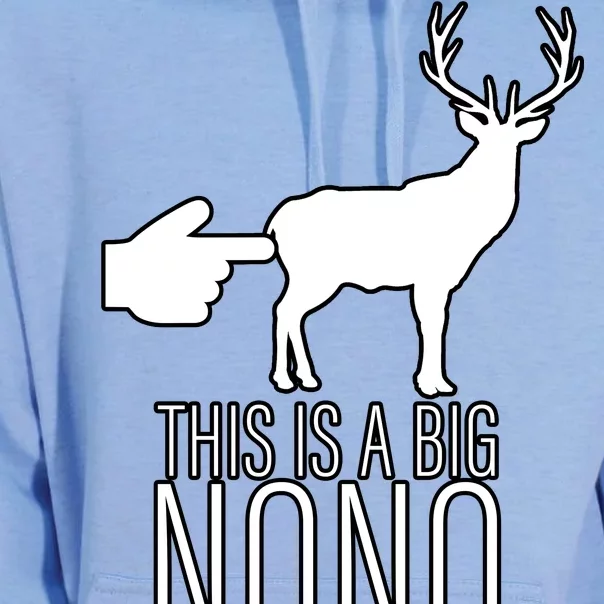 This Is A Big NO NO Don't Touch The Animals Unisex Surf Hoodie