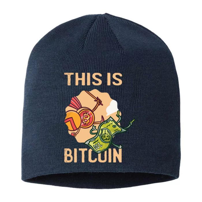 This Is Bitcoin 8 1/2in Sustainable Knit Beanie