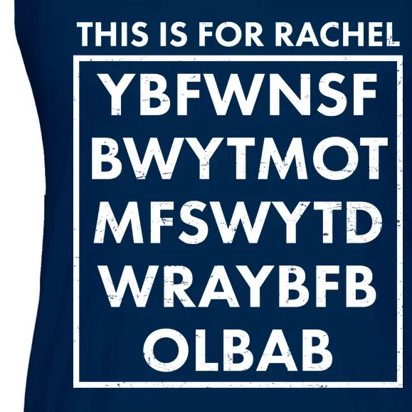 This Is For Rachel Voicemail Meme Ladies Essential Flowy Tank