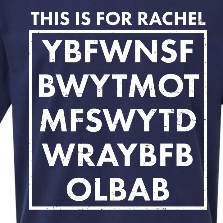 This Is For Rachel Voicemail Meme Sueded Cloud Jersey T-Shirt