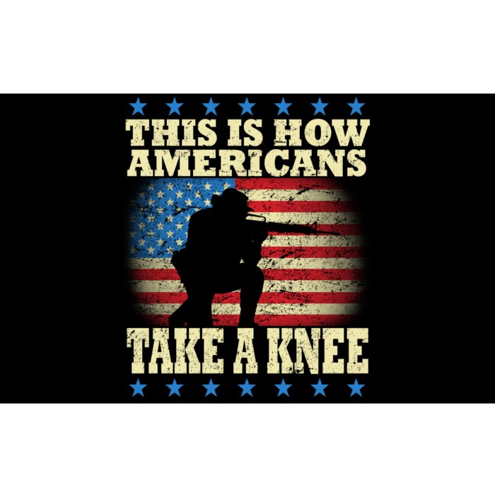 This Is How Americans Take a Knee Bumper Sticker