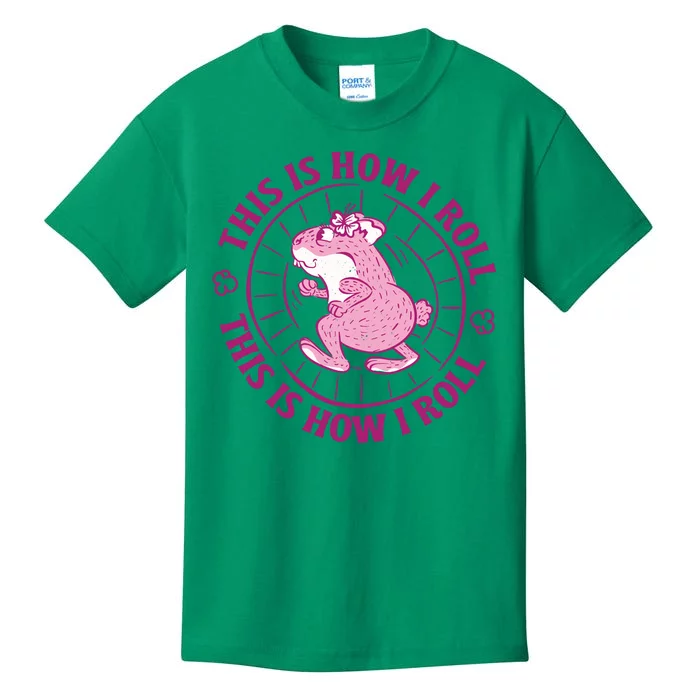 This Is How I Roll Hamster Kids T-Shirt