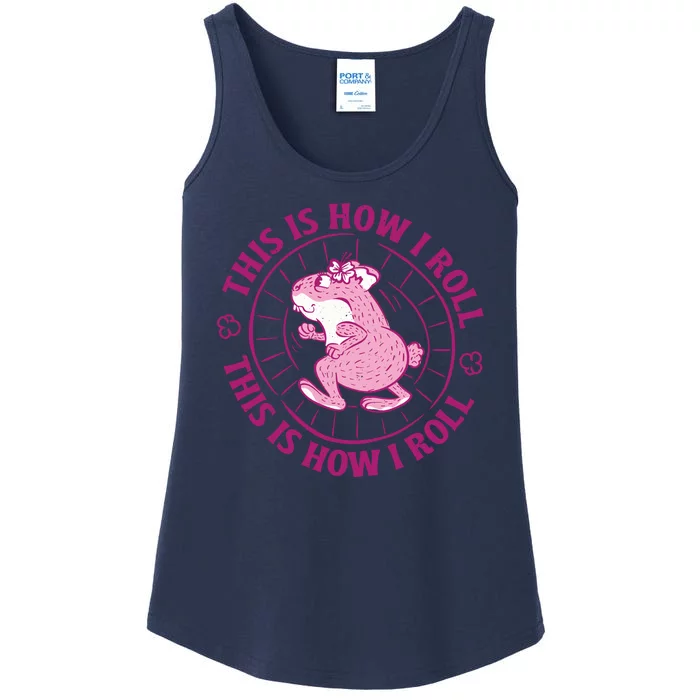 This Is How I Roll Hamster Ladies Essential Tank