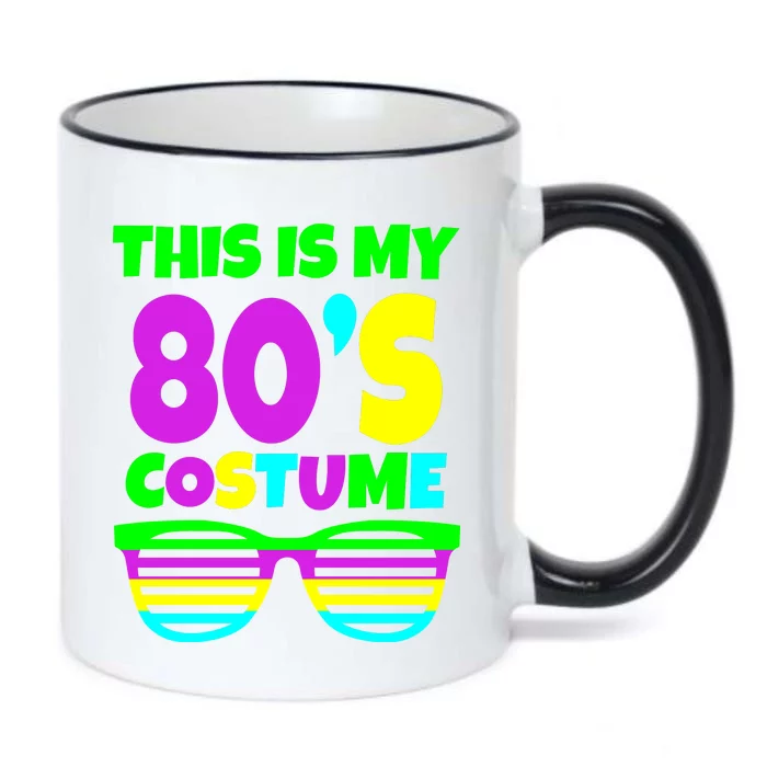 This Is My 80's Costume Black Color Changing Mug