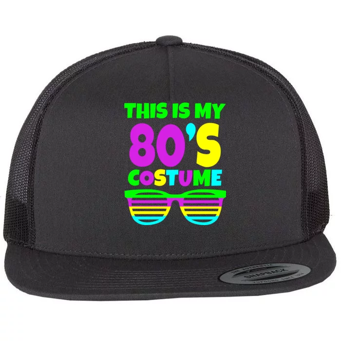 This Is My 80's Costume Flat Bill Trucker Hat