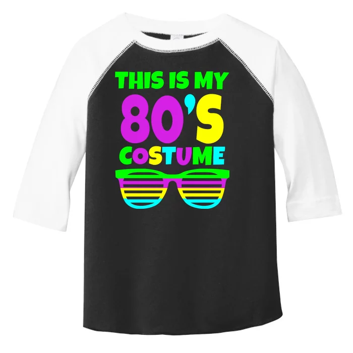 This Is My 80's Costume Toddler Fine Jersey T-Shirt