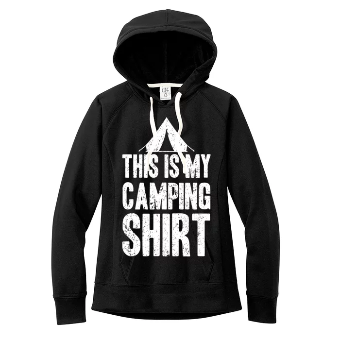 This Is My Camping Women's Fleece Hoodie